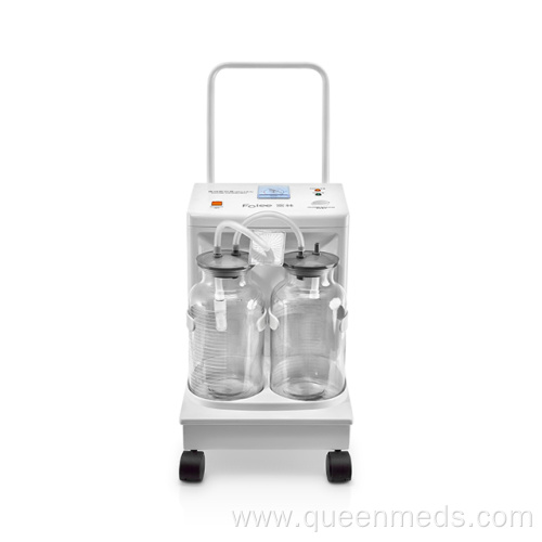 mobile electric suction machine medical vacuum aspirator